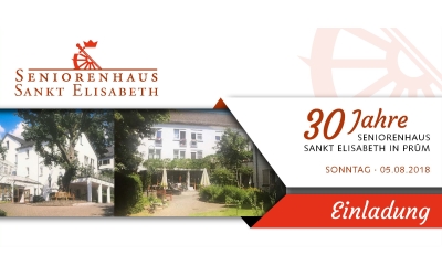 30 Jahre Seniorenhaus Sankt Elisabeth in Prüm